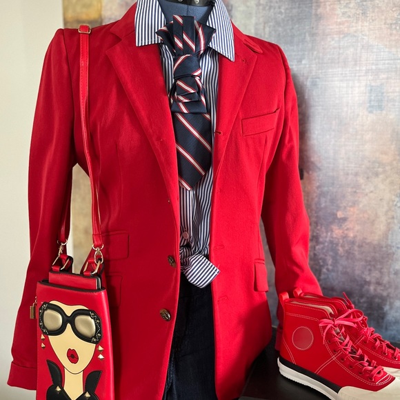 HP🔥🔥🔥🔥 Ralph Lauren red blazer! - Picture 2 of 7